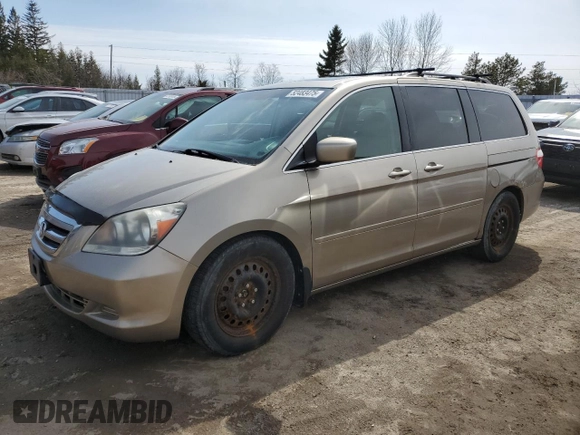 2007 Honda Odyssey EX-L with VIN 5FNRL38627B513688, listed as a Copart auction lot 52483475 with 321,974 mi miles and Clean Title. Bid and sale history available at carsss.com. Image 1.