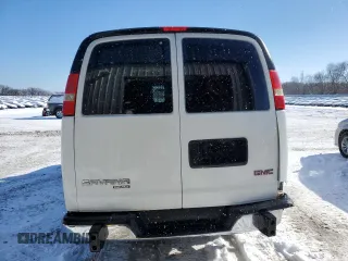 2014 GMC Savana Cargo Van with VIN 1GTW7FCA9E1911488, listed as a Copart auction lot 44233105 with 340,565 mi miles and Salvage Title. Bid and sale history available at carsss.com. Image 6.