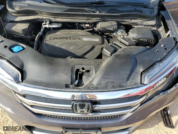 2017 Honda Pilot Touring with VIN 5FNYF6H93HB026709, listed as a Copart auction lot 84410794 with 0 mi miles and Salvage Title. Bid and sale history available at carsss.com. Image 12.