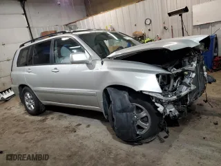 2005 Toyota Highlander with VIN JTEDP21A750084708, listed as a Copart auction lot 47727645 with 159,596 mi miles and Salvage Title. Bid and sale history available at carsss.com. Image 4.