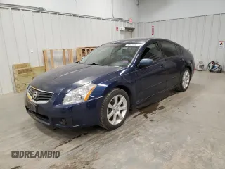 2007 Nissan Maxima 3.5 SL with VIN 1N4BA41E87C831834, listed as a Copart auction lot 41422205 with 134,025 mi miles and Salvage Title. Bid and sale history available at carsss.com. Image 1.