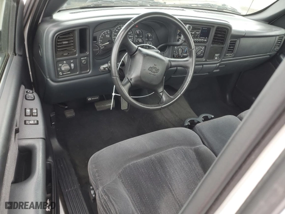 2002 Chevrolet Silverado 1500 LS with VIN 1GCEC14V02Z217975, listed as a Copart auction lot 43247135 with 205,623 mi miles and Salvage Title. Bid and sale history available at carsss.com. Image 8.