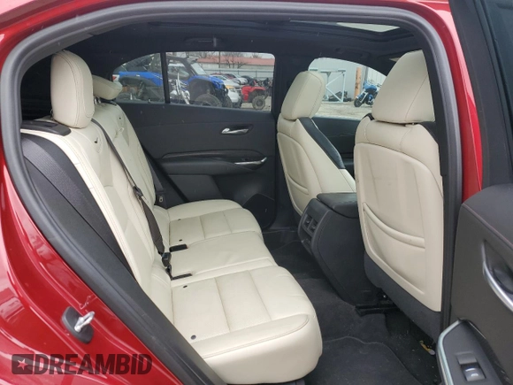 2019 Cadillac XT4 FWD Sport with VIN 1GYFZER46KF154063, listed as a Copart auction lot 49895895 with 51,725 mi miles and Salvage Title. Bid and sale history available at DreamBid. Image 10.