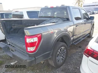 2023 Ford F-150 XL with VIN 1FTFW1E51PKD65403, listed as a IAAI auction lot 41398997 with 25,975 mi miles. Bid and sale history available at carsss.com. Image 4.