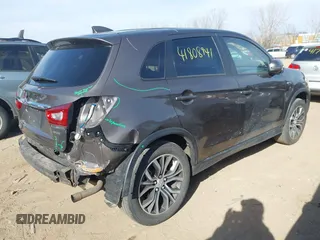 2018 Mitsubishi Outlander Sport ES 2.0 with VIN JA4AP3AU8JU022979, listed as a IAAI auction lot 41808941 with 100,933 mi miles. Bid and sale history available at carsss.com. Image 4.
