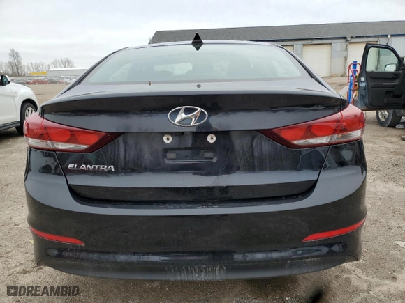2018 Hyundai Elantra Value Edition with VIN KMHD84LF2JU610456, listed as a Copart auction lot 51293405 with 110,830 mi miles and Clean Title. Bid and sale history available at carsss.com. Image 6.