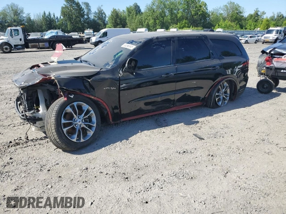 2020 Dodge Durango R/T with VIN 1C4SDJCT4LC262387, listed as a Copart auction lot 65096995 with 106,744 mi miles and Clean title. Bid and sale history available at DreamBid. Image 1.