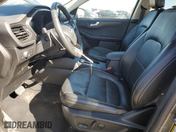 2020 Ford Escape Titanium Hybrid with VIN 1FMCU9DZ0LUC11478, listed as a Copart auction lot 50552275 with 105,561 mi miles and Salvage title. Bid and sale history available at DreamBid. Image 7.