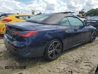 2023 BMW 4 Series M440i with VIN WBA53AT06PCL25904, listed as a Copart auction lot 74213494 with Not Provided miles and Non Repairable. Bid and sale history available at DreamBid. Image 3.