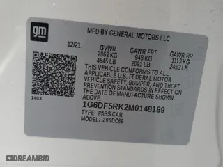 2021 Cadillac CT4 Premium Luxury with VIN 1G6DF5RK2M0148189, listed as a Copart auction lot 63200214 with 25,101 mi miles and Salvage Title. Bid and sale history available at carsss.com. Image 14.