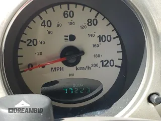 2002 Chrysler PT Cruiser Limited with VIN 3C8FY68BX2T211173, listed as a Copart auction lot 65964855 with 77,223 mi miles and Salvage title. Bid and sale history available at DreamBid. Image 9.