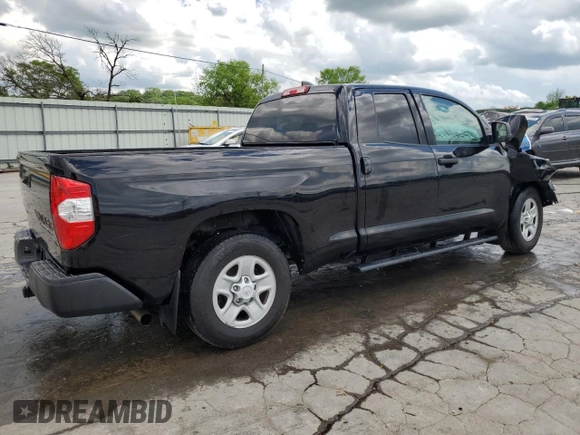 2021 Toyota Tundra SR with VIN 5TFRY5F1XMX294503, listed as a Copart auction lot 53935265 with Not provided miles and Non repairable. Bid and sale history available at DreamBid. Image 3.