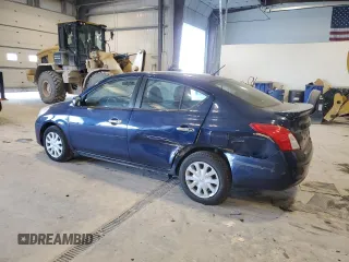 2013 Nissan Versa S with VIN 3N1CN7AP7DL881505, listed as a Copart auction lot 87924135 with 128,456 mi miles and Salvage title. Bid and sale history available at DreamBid. Image 2.