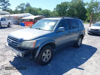 2001 Toyota Highlander z VIN JTEGF21A510010990, wystawiony jako IAAI lot #42329875 z przebiegiem 242 301 mil mil oraz . Historia ofert i sprzedaży dostępna na DreamBid. Obrazek 2.