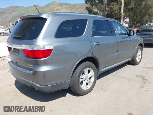2012 Dodge Durango Crew with VIN 1C4RDHDG2CC317136, listed as a IAAI auction lot 41993837 with 131,048 mi miles and . Bid and sale history available at DreamBid. Image 4.