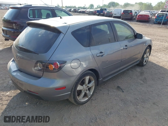 2004 Mazda 3 s with VIN JM1BK343841189022, listed as a IAAI auction lot 42228628 with 209,725 mi miles and . Bid and sale history available at DreamBid. Image 4.