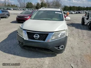 2015 Nissan Pathfinder Platinum with VIN 5N1AR2MN6FC713550, listed as a Copart auction lot 48507625 with 297,269 mi miles and Salvage Title. Bid and sale history available at carsss.com. Image 12.