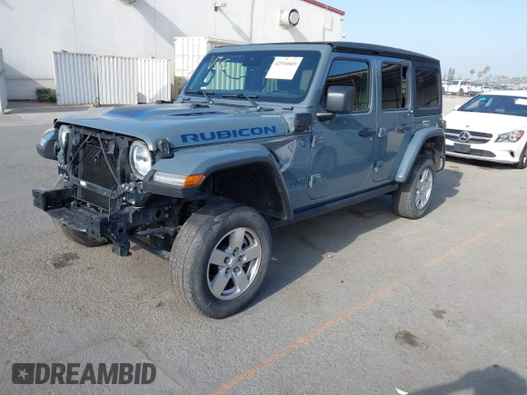 2024 Jeep Wrangler Rubicon with VIN 1C4RJXR67RW149021, listed as a IAAI auction lot 42510809 with 10,722 mi miles and . Bid and sale history available at DreamBid. Image 17.