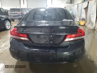 2015 Honda Civic LX with VIN 19XFB2F50FE021899, listed as a Copart auction lot 50807335 with 80,866 mi miles and Salvage Title. Bid and sale history available at DreamBid. Image 6.