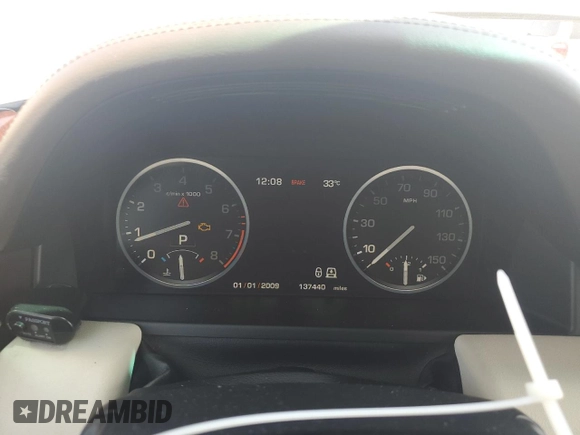 2011 Land Rover Range Rover HSE with VIN SALME1D41BA350040, listed as a Copart auction lot 57609055 with 137,440 mi miles and Clean title. Bid and sale history available at DreamBid. Image 9.