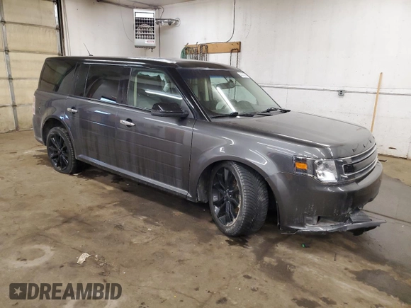 2019 Ford Flex SEL with VIN 2FMHK6C87KBA12337, listed as a Copart auction lot 44246945 with 104,141 mi miles and Salvage Title. Bid and sale history available at carsss.com. Image 4.