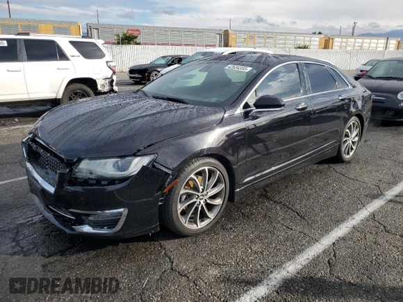 2019 Lincoln MKZ Reserve I with VIN 3LN6L5C93KR602348, listed as a Copart auction lot 42634335 with 106,182 mi miles and Salvage title. Bid and sale history available at DreamBid. Image 1.