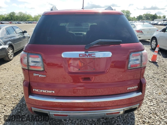 2013 GMC Acadia Denali z VIN 1GKKVTKD7DJ179668, wystawiony jako Copart lot #56689705 z przebiegiem 150 602 mil mil oraz Szkoda całkowita • Salvage title. Historia ofert i sprzedaży dostępna na DreamBid. Obrazek 6.