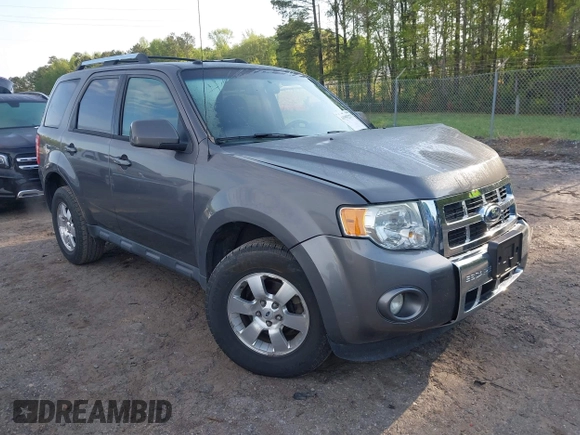 2012 Ford Escape Limited with VIN 1FMCU0E76CKB13513, listed as a IAAI auction lot 41992277 with 159,141 mi miles. Bid and sale history available at carsss.com. Image 1.