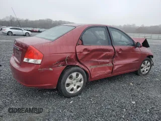 2009 Kia Spectra SX with VIN KNAFE221895648213, listed as a Copart auction lot 85082664 with 241,644 mi miles and Salvage Title. Bid and sale history available at carsss.com. Image 3.