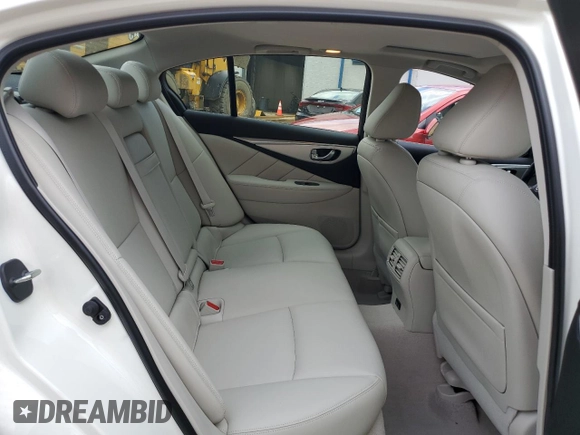 2020 Infiniti Q50 Luxe z VIN JN1EV7AR8LM252625, wystawiony jako Copart lot #58925685 z przebiegiem 7 097 mil mil oraz Szkoda całkowita • Salvage title. Historia ofert i sprzedaży dostępna na DreamBid. Obrazek 10.