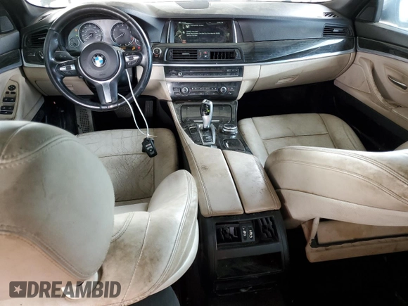 2014 BMW 5 Series 528i with VIN WBA5A5C50ED508781, listed as a Copart auction lot 52254235 with 368,416 mi miles and Clean Title. Bid and sale history available at DreamBid. Image 8.