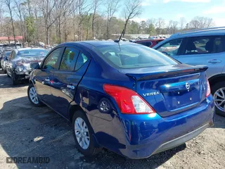2019 Nissan Versa Sedan SV with VIN 3N1CN7AP1KL877494, listed as a IAAI auction lot 41692194 with 121,323 mi miles. Bid and sale history available at carsss.com. Image 3.