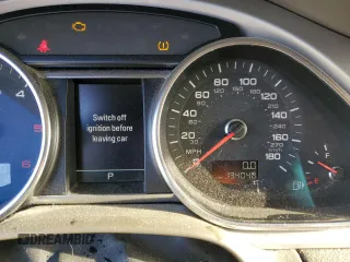 2013 Audi Q7 3.0L TDI Prestige with VIN WA1VMAFE1DD000505, listed as a Copart auction lot 75465774 with 134,040 mi miles and Salvage Title. Bid and sale history available at carsss.com. Image 9.