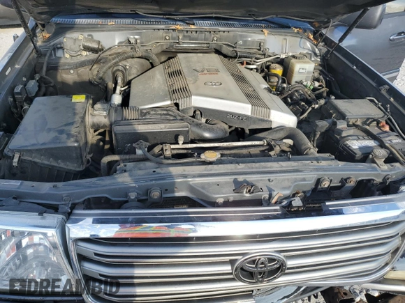 2003 Toyota Land Cruiser with VIN JTEHT05J932044630, listed as a Copart auction lot 76836364 with 215,802 mi miles and Salvage Title. Bid and sale history available at carsss.com. Image 12.