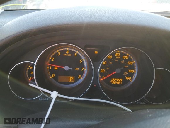 2007 Infiniti M x with VIN JNKAY01F37M459525, listed as a Copart auction lot 71504864 with 122,459 mi miles and Salvage Title. Bid and sale history available at DreamBid. Image 9.