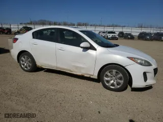 2012 Mazda Mazda3 i Touring with VIN JM1BL1VF7C1523128, listed as a Copart auction lot 54184855 with 345,041 mi miles and Salvage Title. Bid and sale history available at carsss.com. Image 4.