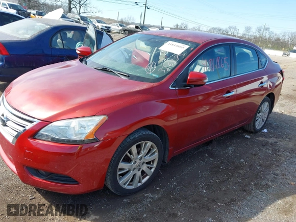 2014 Nissan Sentra SR with VIN 3N1AB7AP7EY316174, listed as a IAAI auction lot 41811865 with 131,625 mi miles and . Bid and sale history available at DreamBid. Image 2.