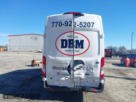 2020 Ford Transit Cargo with VIN 1FTBR3X80LKA17157, listed as a IAAI auction lot 41468875 with 169,303 mi miles. Bid and sale history available at carsss.com. Image 16.
