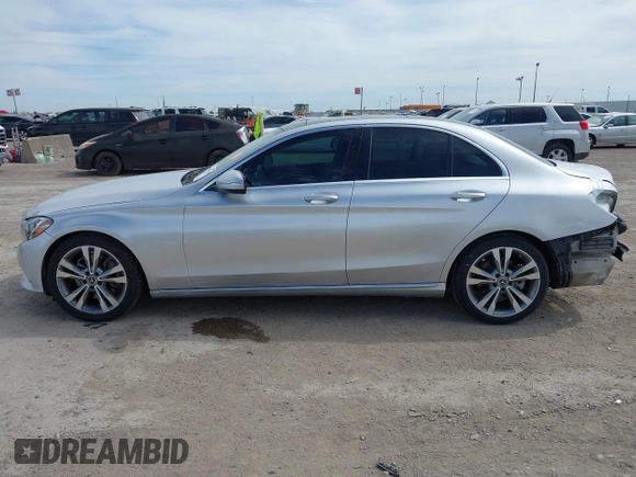 2017 Mercedes-Benz C 300 with VIN 55SWF4JB9HU218319, listed as a IAAI auction lot 41783169 with 90,949 mi miles and . Bid and sale history available at DreamBid. Image 15.