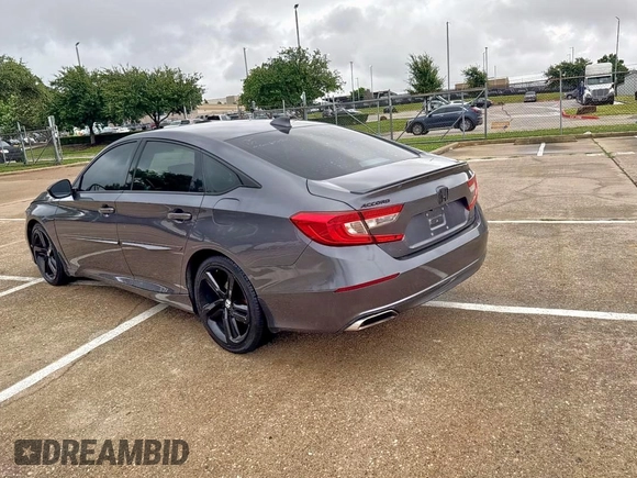 2020 Honda Accord Sport with VIN 1HGCV1F30LA013322, listed as a Copart auction lot 65007465 with 46,800 mi miles and Clean title. Bid and sale history available at DreamBid. Image 3.