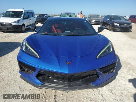 2021 Chevrolet Corvette 3LT with VIN 1G1YC2D48M5108242, listed as a Copart auction lot 77706504 with 15,514 mi miles and Non Repairable. Bid and sale history available at carsss.com. Image 5.