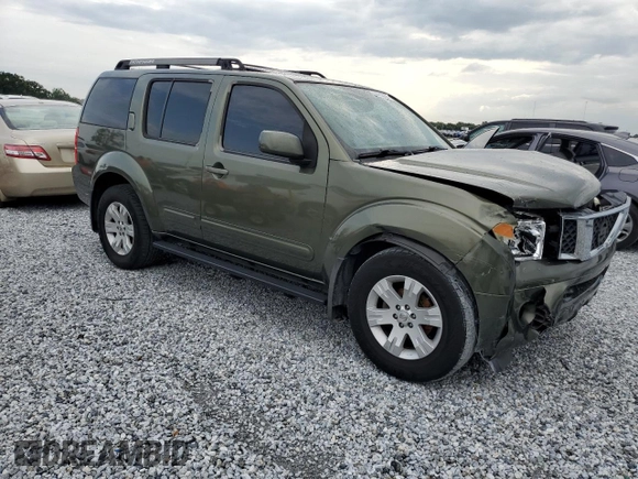 2005 Nissan Pathfinder LE z VIN 5N1AR18UX5C740258, wystawiony jako Copart lot #59152255 z przebiegiem 206 051 mil mil oraz Szkoda całkowita • Salvage title. Historia ofert i sprzedaży dostępna na DreamBid. Obrazek 4.