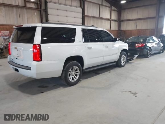 2016 Chevrolet Suburban LT with VIN 1GNSKHKC5GR452354, listed as a IAAI auction lot 42095900 with 109,220 mi miles and . Bid and sale history available at DreamBid. Image 4.