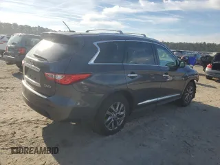 2014 Infiniti QX60 with VIN 5N1AL0MM9EC526329, listed as a Copart auction lot 47194075 with 153,174 mi miles and Salvage Title. Bid and sale history available at carsss.com. Image 3.