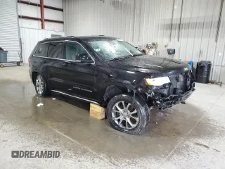 2021 Jeep Grand Cherokee Summit with VIN 1C4RJFJG7MC587093, listed as a Copart auction lot 46348275 with 68,192 mi miles and Salvage Title. Bid and sale history available at carsss.com. Image 4.