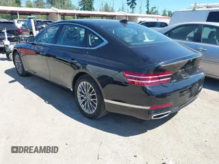 2023 Genesis G80 2.5T z VIN KMTGB4SC2PU185681, wystawiony jako IAAI lot #42463807 z przebiegiem 34 419 mil mil oraz . Historia ofert i sprzedaży dostępna na DreamBid. Obrazek 3.