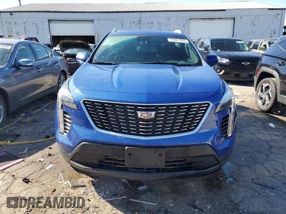 2023 Cadillac XT4 AWD Luxury with VIN 1GYFZBR46PF170575, listed as a Copart auction lot 75931784 with 8,561 mi miles and Salvage Title. Bid and sale history available at carsss.com. Image 5.