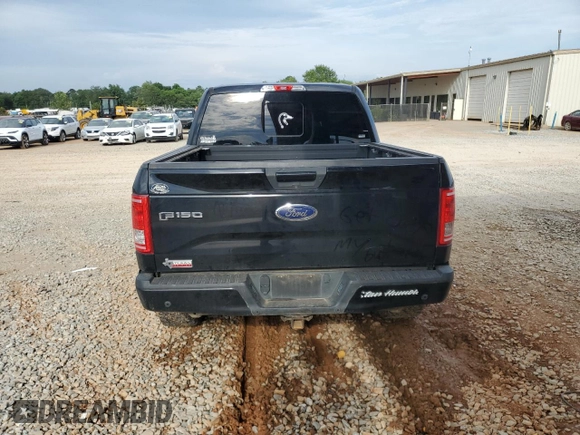 2016 Ford F-150 XLT with VIN 1FTEW1EG8GKF63229, listed as a Copart auction lot 60820565 with 145,965 mi miles and Salvage title. Bid and sale history available at DreamBid. Image 6.