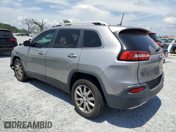 2017 Jeep Cherokee Limited with VIN 1C4PJLDB2HD214694, listed as a Copart auction lot 58912575 with 152,987 mi miles and Clean title. Bid and sale history available at DreamBid. Image 2.
