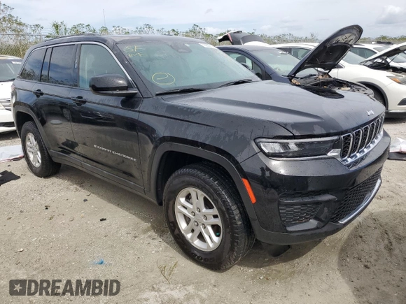 2023 Jeep Grand Cherokee Laredo with VIN 1C4RJGAG9PC534700, listed as a Copart auction lot 76050914 with 13,777 mi miles and Non repairable. Bid and sale history available at DreamBid. Image 4.